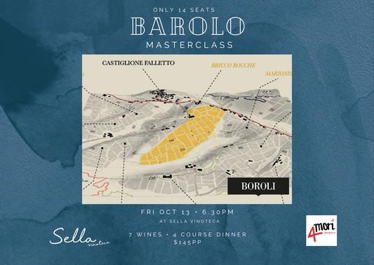 Barolo Masterclass dinner