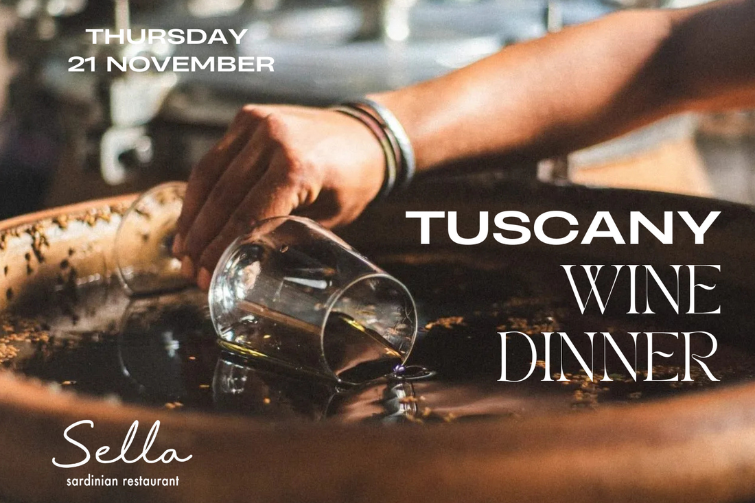 Tuscany wine dinner