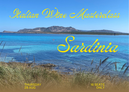 Italian Wine Masterclass: Sardinia